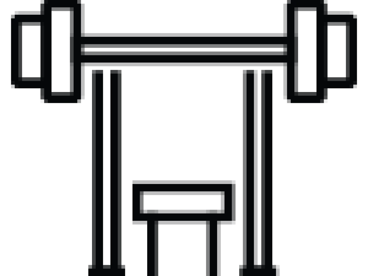Icon of bench press.