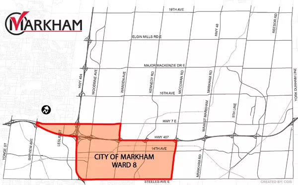 Ward 8 Area Map